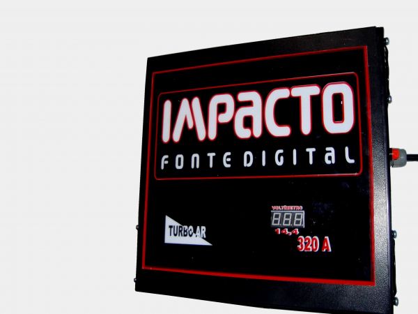 FONTE AUTOMOTIVA IMPACTO 320AMP FRETE GRATIS P/ TODO BRASIL